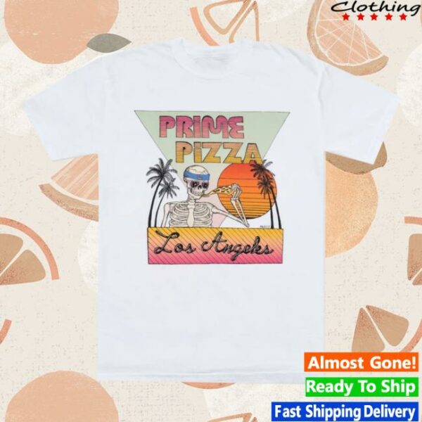 Prime Pizza Store Merch Falco Skeleton Tee