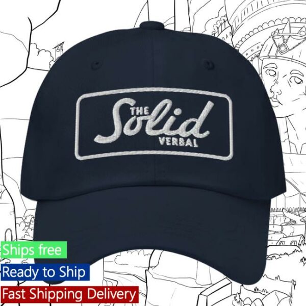 Solid Verbal Store Merch Verbally Dad Hat