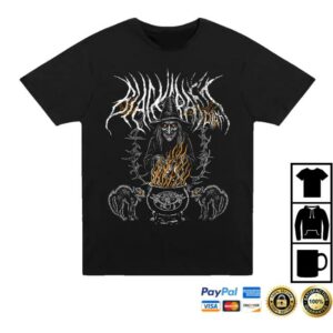 Blackcraftcult Merch Witch Cauldron T-Shirt
