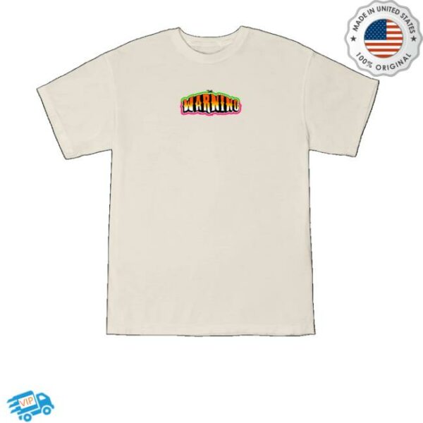 The Warning Band Merch Store Wall Logo T-Shirt