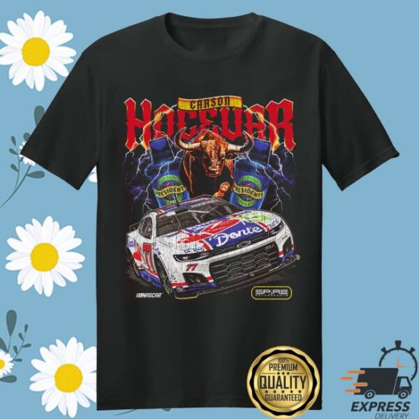 Shop Spire Motorsports Store Merch 77 Carson Hocevar Chilis 2025 T-Shirt