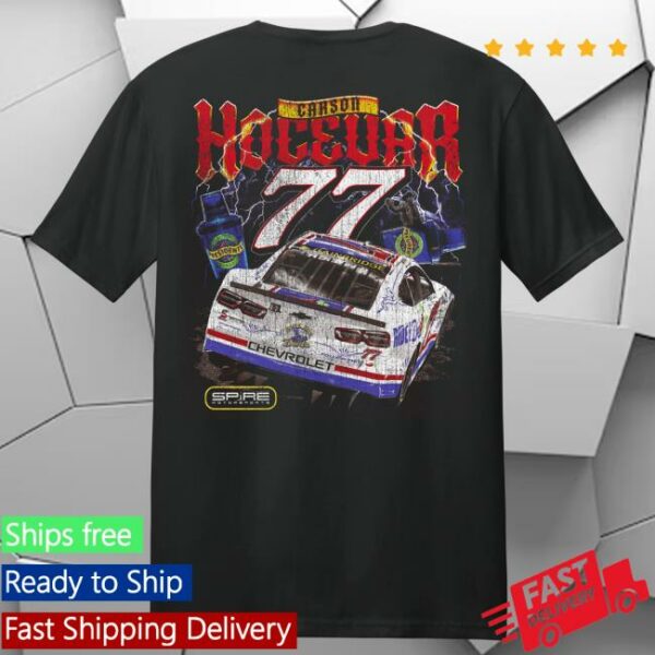 Shop Spire Motorsports Store Merch 77 Carson Hocevar Chilis 2025 T-Shirt