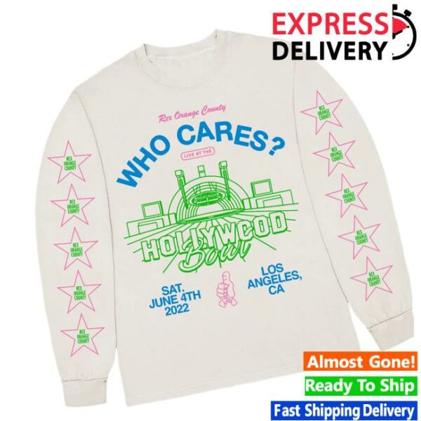 Rex Orange County Store Merch Hollywood Bowl Long Sleeve