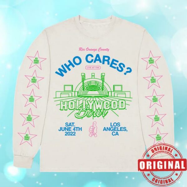 Rex Orange County Store Merch Hollywood Bowl Long Sleeve