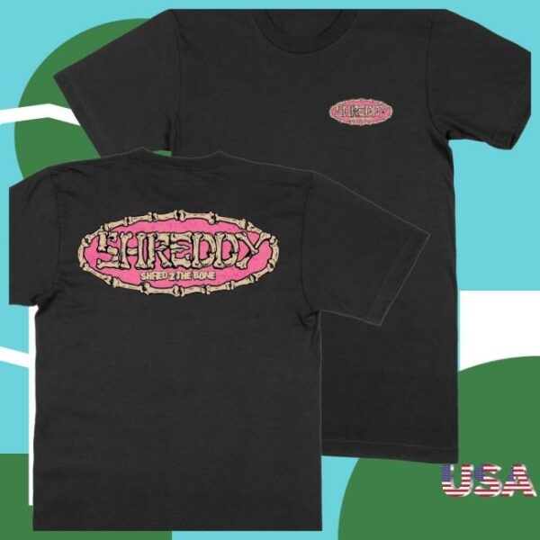 Shreddy Lyfe Store Merch Bones Black Shirt