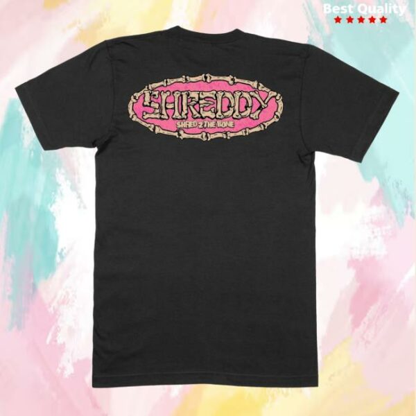 Shreddy Lyfe Store Merch Bones Black Shirt