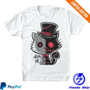 Akumu Ink Store Merch Creepy Cute Men White T Shirt