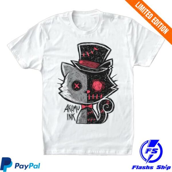 Akumu Ink Store Merch Creepy Cute Men White T Shirt
