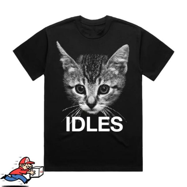 Idles Store Merch Hard Rock For Pussies Tour Tee
