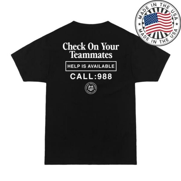 Violent Gentlemen Store Merch Check On Your Teammates Premium Tee