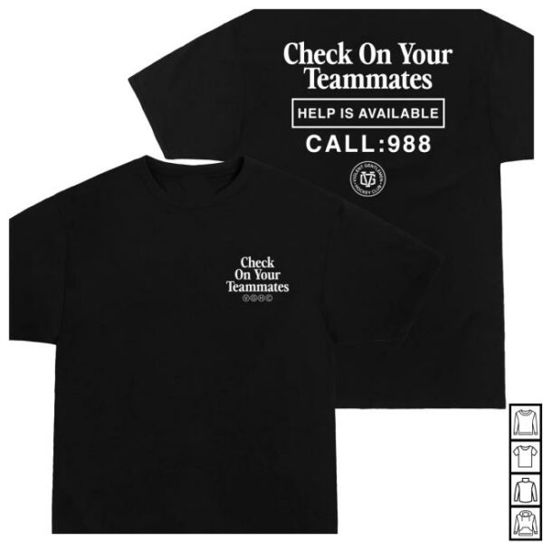 Violent Gentlemen Store Merch Check On Your Teammates Premium Tee
