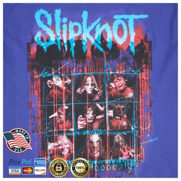 Slipknot Merch Store Merch Self Titled Faces T-Shirt