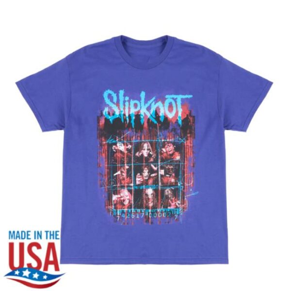 Slipknot Merch Store Merch Self Titled Faces T-Shirt