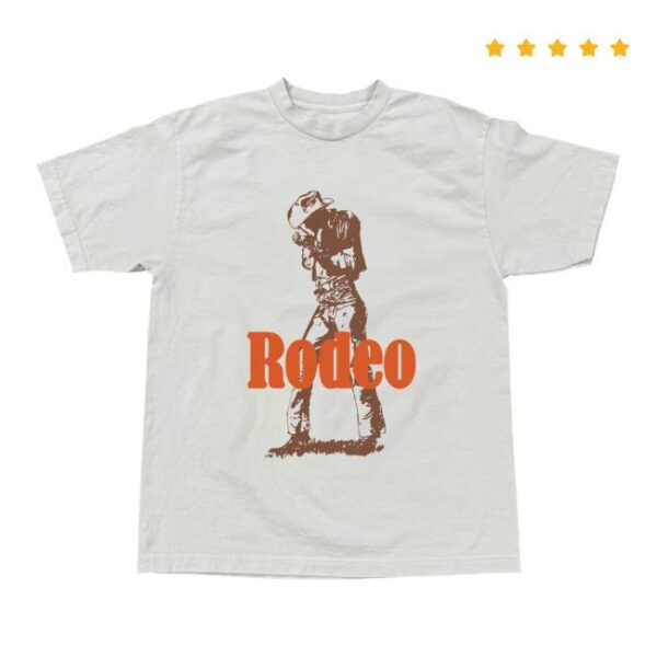 Travis Scott Store Merch Rodeo 10 Years Cowboy Tee