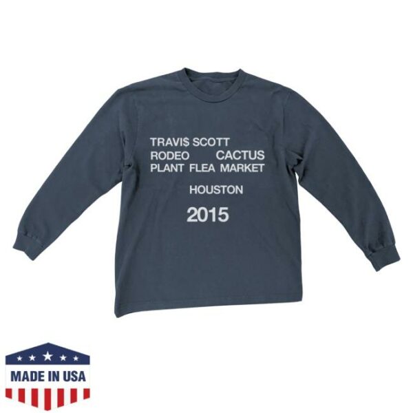 Travis Scott Store Merch Rodeo Cpfm 2015 LS Tee