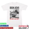 kenny bonjovi store merch forever red white and jersey white t shirt