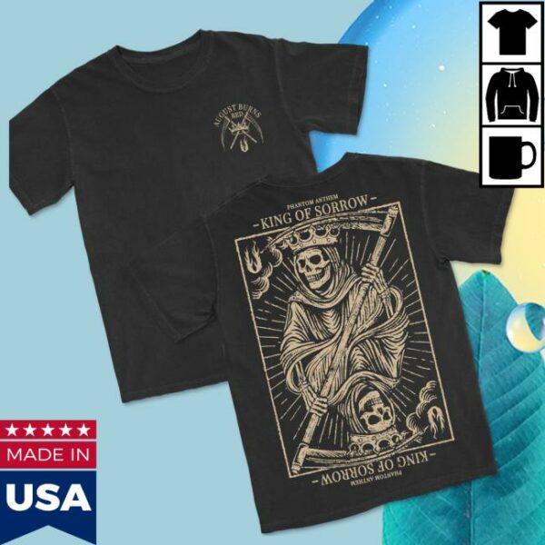 August Burns Red Tour Merch Store King Of Sorrow T-Shirt