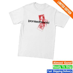 I Promised The World Merch Store Polaroids White Tee