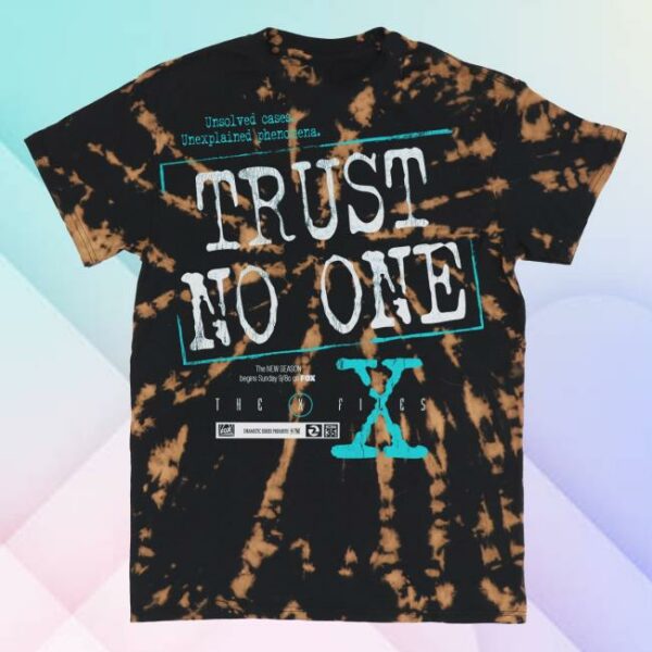 Studio House Designs Store Merch Trust No One Tiedye Shirt