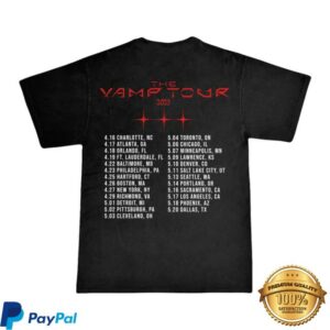 Magnolia Park Store Merch Vamp Tour Tee