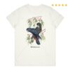 kenny wilderness store merch forest red tailed black cockatoo womens natural organic t shirt