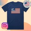 kenny the bitter southerner general store merch abide no hatred american flag t shirt
