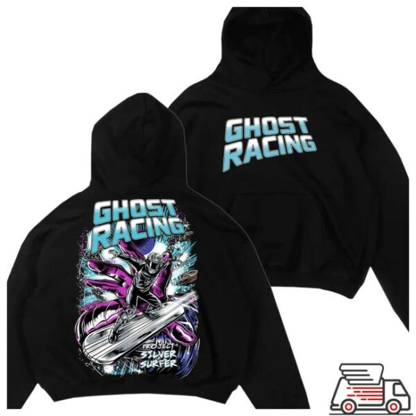 Official Ghost Racing Store Merch The Destroy Of Planets Black Hoodie
