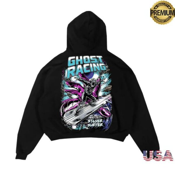 Official Ghost Racing Store Merch The Destroy Of Planets Black Hoodie