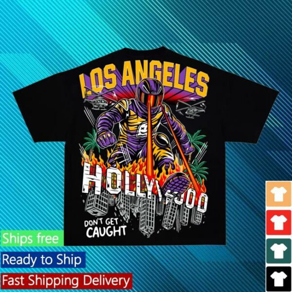 Official Ghost Racing Store Merch Los Angeles Black Shirt
