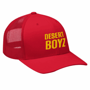 World Famous Rose Store Merch Desert Boyz Trucker Cap