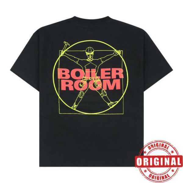 Boilerroom Store Merch Br X Pleasures Loud Music Black T-Shirt