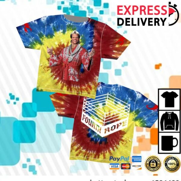 4Th Rope Merch Store Tie Dye Super Luger T-Shirt