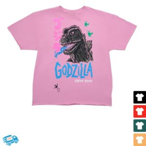 Teddyfresh Merch Store Tf X Godzilla Retro Rampage Tee