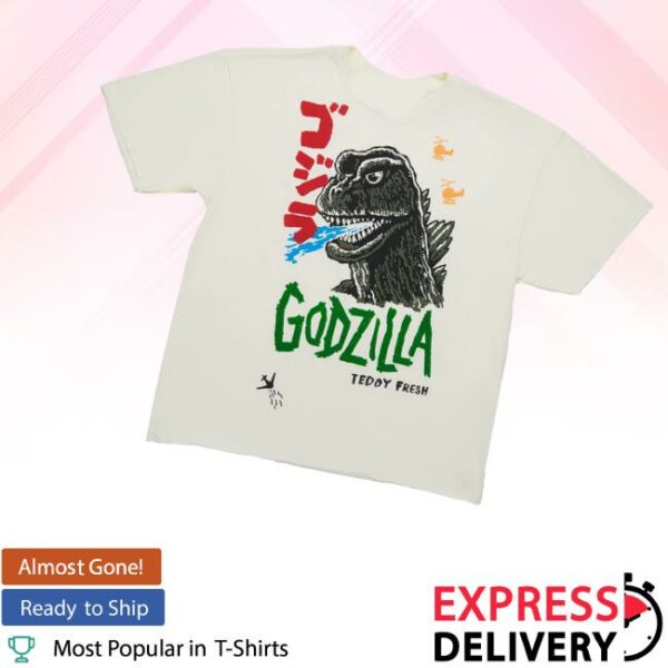 Teddyfresh Merch Store Tf X Godzilla Retro Rampage Tee