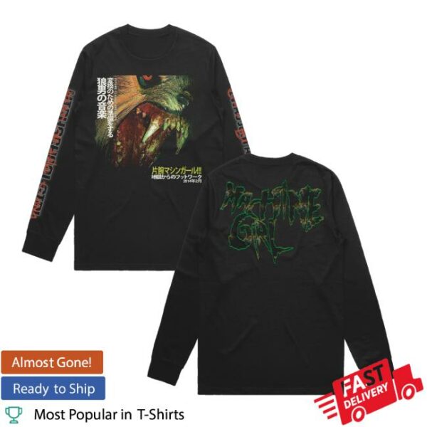 Machin3gir1 Merch Store Wlfgrl 10 Year Anniversary Longsleeve