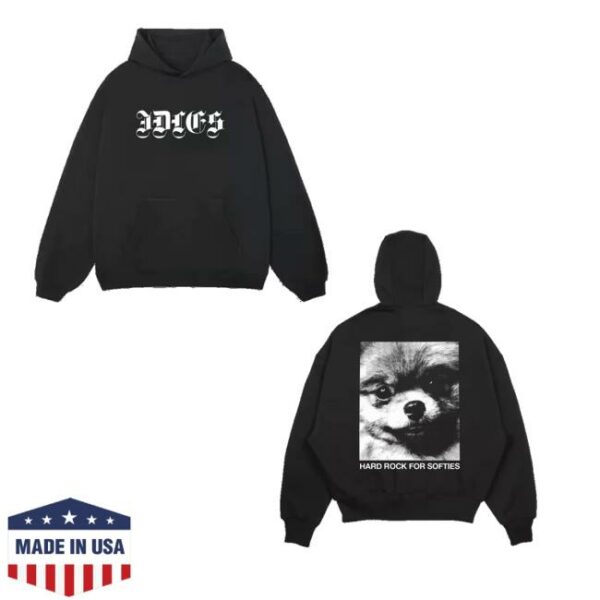 Idles Band Merch Store Hard Rock For Softies Hoodie