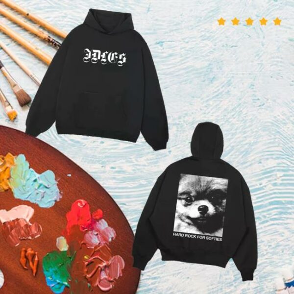 Idles Band Merch Store Hard Rock For Softies Hoodie