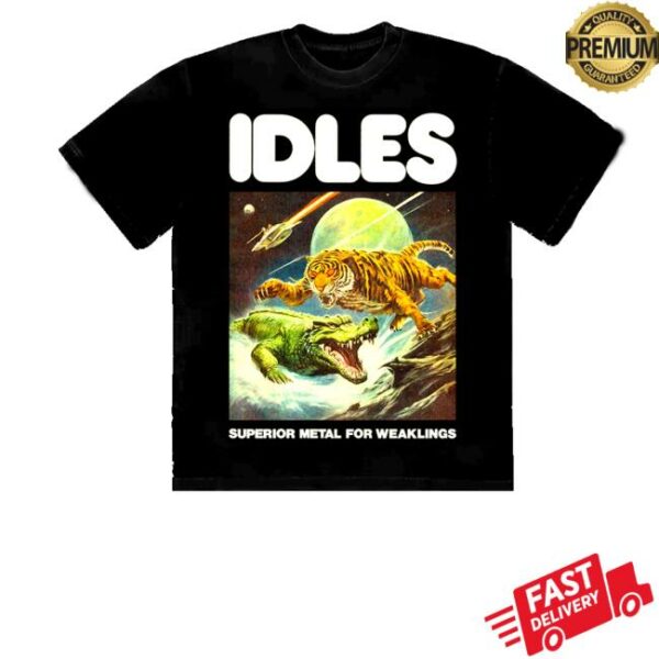 Idles Band Merch Store Superior Metal T-Shirt
