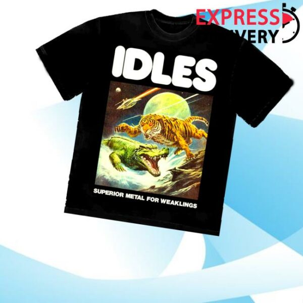 Idles Band Merch Store Superior Metal T-Shirt