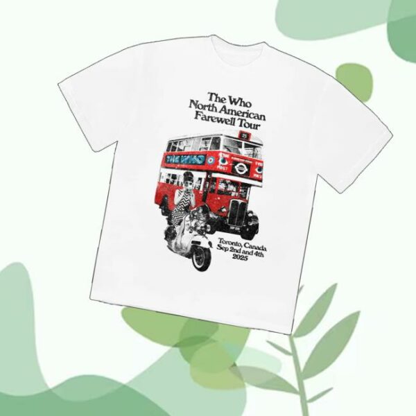 The Who Shop Merch Toronto On 2025 T-Shirt