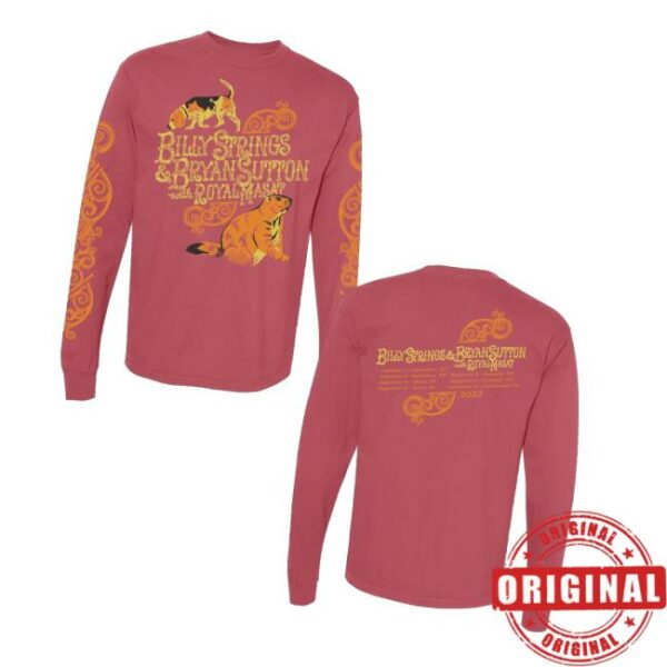 Billy Strings Store Merch Groundhog Long Sleeve Tee
