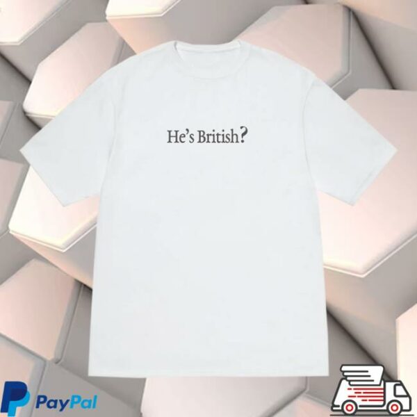 Polydor Store Merch Elmiene He’s British T-Shirt