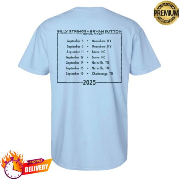 Billy Strings Store Merch Rooster With Dates Tee