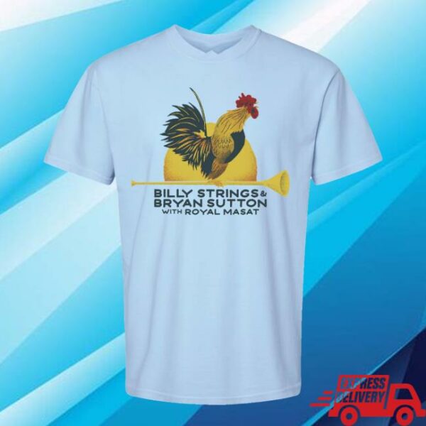 Billy Strings Store Merch Rooster With Dates Tee