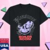 kenny boiler room store merch br x pleasures headphone black t shirt