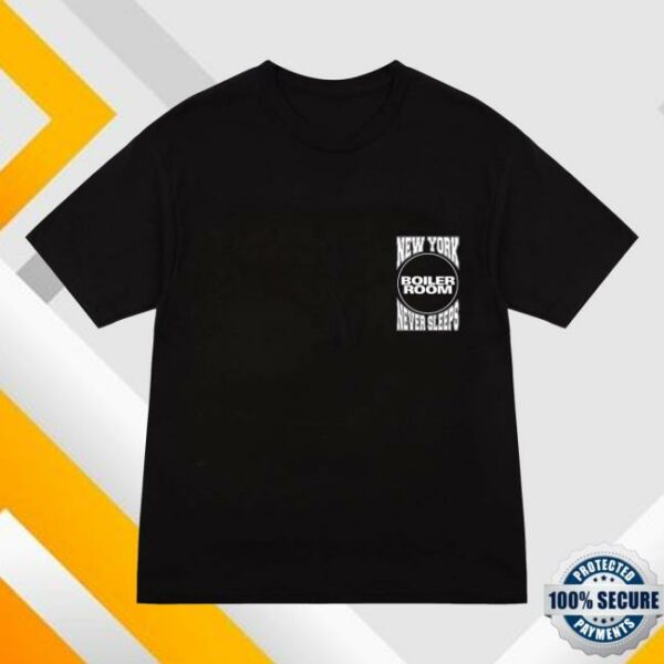 Boiler Room Store Merch Boiler Room Nyc Black T-Shirt