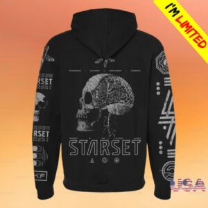 Starset Store Merch Immersion Bmi Skull Zip Hoodie