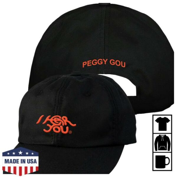 Xl Recordings Store Merch Peggy Gou Black Logo Embroidered Cap