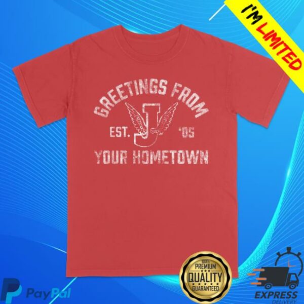 Jonas Brothers Store Merch Greetings From Your Hometown Shirt