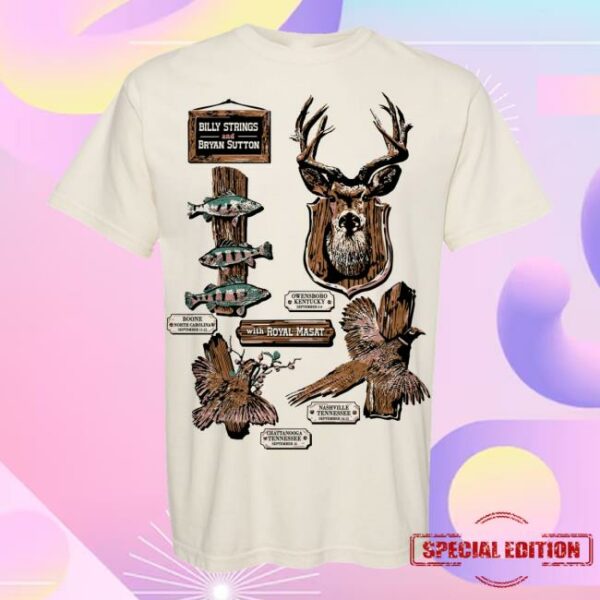 Billy Strings Store Merch Taxidermy Tee